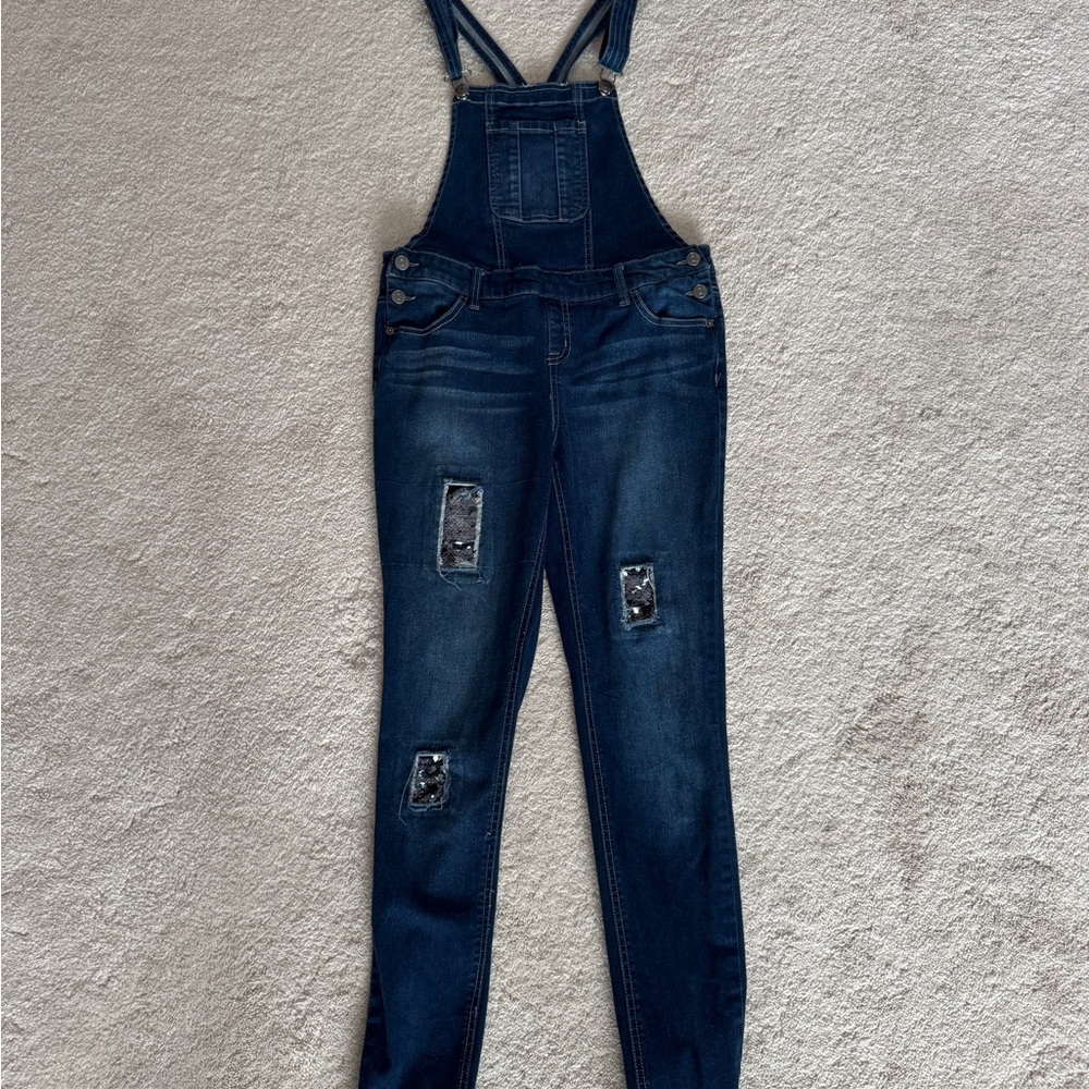 Girls Justice Denim Overalls